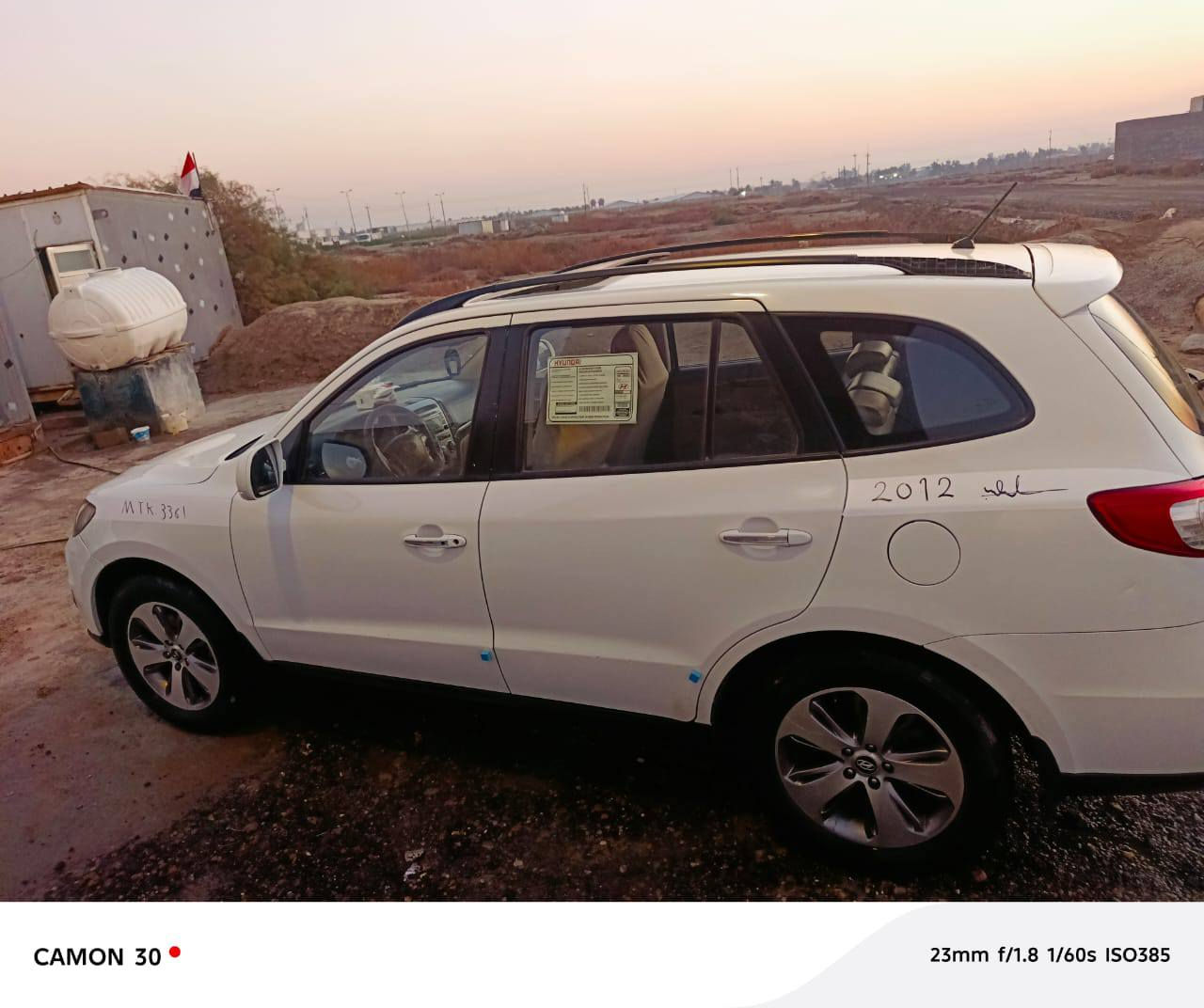 سنتافي موديل ٢٠١٢ خليجي فول الاخير مكينة ٦سلندر ٧راكب رقم بغداد بيهة صبغ يم رقم الخلفي فقط الباقي كفالة سيارة السعر ١٥٨وبيهة حك جيتك مكاني بغداد جسر ديالى جديد ***********
