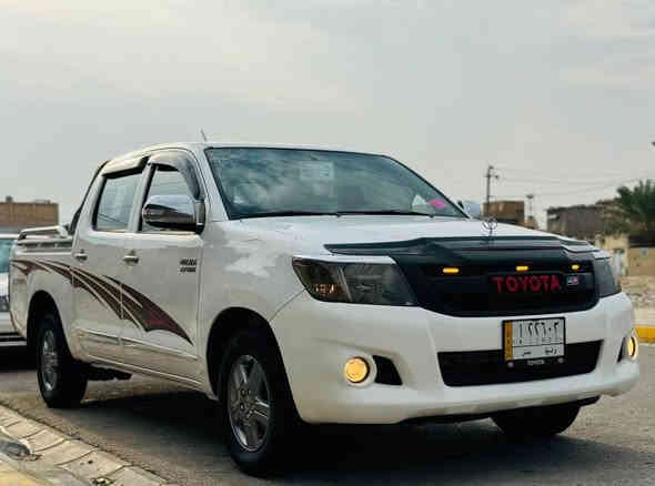 سلام عليكم
تيوتا هايلوكس 2014
كويتي الساير باب اول شاصي 19
رقم واسط مشروع وطني سنويه جديده
مكفوله كفاله من الصبغ والضربه والتبديل
تخم تاير
صدر جديد
مكينه مكفوله لاتنقيص ولا تبخير ولامفتوحه
كير اوتماتيك
تبريد ثلج
شاشه
تحكم ستيرن
حساس خلفي
سياره جديده وجاهزه مال جناي
قضاء الحي
سعرها 210 وبيها مجال
سونار مرفق 
***********
