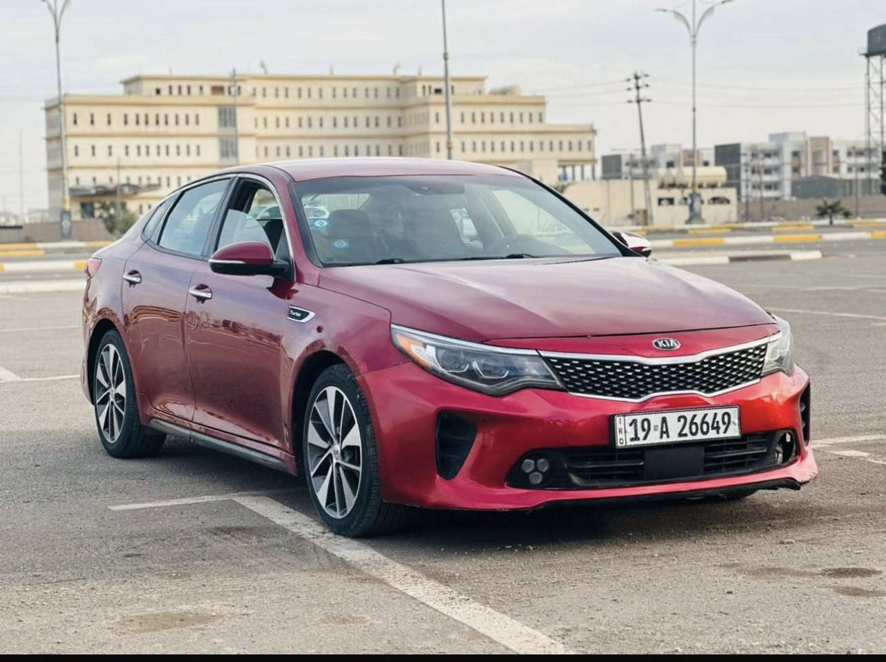 كيا اوبتيما مديل 2016وارد امريكي حدثه بس بنيد فقط سياره جديده مناقصه شي حداديه مكينه كير نضيفات فول مواصفات عده فتحه بصمه جلد ترحيب بيبان كشنات كهرباىيه تدفئه تبريد مكيته 2000توربو فول عده فتحه سعر 116 مكان كربلاء اتصال***********
