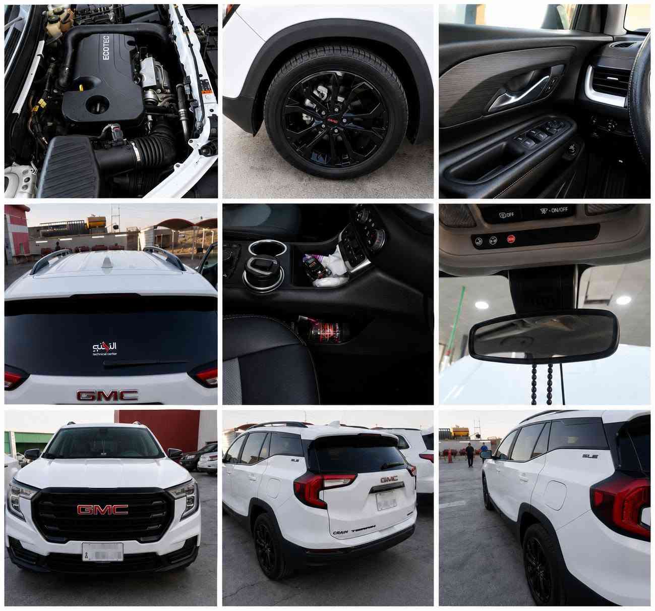جمسي تيران 2022 للبيع
اسم السيارة: GMC Terrain
الفئة: SLE Black Edition
الموديل: 2022
العداد: 58 ألف ميل 
اللون: أبيض
اللوحة: بغداد مميزة
السيارة باسمي تحويل ثاني يوم 

المحرك: 1.5 لتر تيربو

الحادث: السيارة تعرضت لحادث، وتم إصلاحها (بنيد ومصلح نفس السيارة) بدون تبديل أي قطعة.

مكان السيارة: ذي قار 

المواصفات:

تشغيل عن بُعد

رادار أمامي

كاميرا خلفية

تدفئة للمقاعد

صندوق كهربائي

مقاعد كهربائية

سنسرات (حساسات)

للاستفسار والاتصال: ***********
