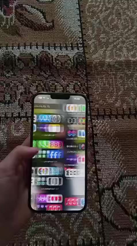 آيفون 13 برو ماكس للبيع  ✨
الموديل: iPhone 13 Pro Max.

اللون: سييرا بلو (Sierra Blue) الملكي.

الحالة: الجهاز نظيف جداً، استخدام شخصي راقي

شاشة ProMotion

يوصلك للبيت فحص عند الاستلام 

شاشة نظيفة فقط شاشة الحماية تكدر تستبدلها 

الجهاز شغال 100% وبدون أي مشاكل تقنية.
السعر 600 بيه مجال بسيط 

للتواصل : ***********
              او خاص على صفحة الماسنجر هذه
