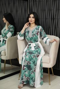 دشداشة نسائية • كشمير تركي • مقاسات L-XL-XXL