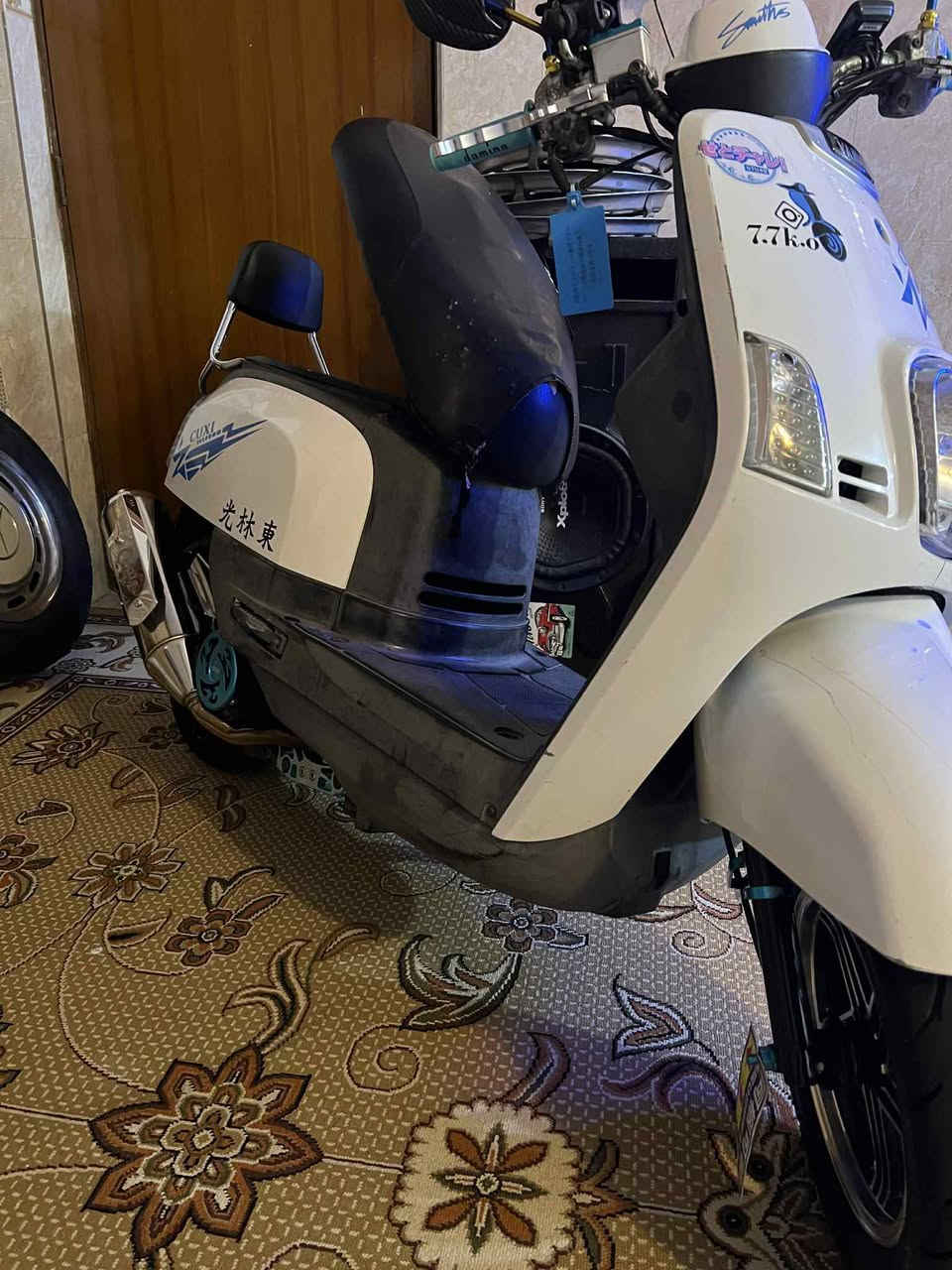 بيه تزويد متروسه 🩵
موديل 2007
دراجه حته كفراتهه بلاديه ما مصبوغات ولا مكحلات 
بيه تزويد ويلات نجمه 
دبل خلفي RGSاصلي مو تجاري
صالنصه اصليه RBM
تجوه خلفيه اصليه 
ستان صفح POSH
تعلاكه RGS
قبق بانزين WF
يدات NSU
قبذات domino
فج brocmbo 
تطواله RGS
فلنجه WF
صره دهن كير RGS
فراك بريك سمائي تزويدهه كله سمائي 
شيال مكينه WF
قبق فلاوين RGS 
جك جنطه WF
شفت امامي WF
ملقط عدد 3NCY
قاعد تلفون GDBRO
جهاز سرعه اصلي وتحديد GBSمن شركه igpsport
مرايات فايبر كاربون قبق انبار RGS
باقي كله بلادي من مجمع بريدك ضفيرتهه كلهه بلادي علا وضع شركه 
زوج تايرات جدد قياس بلادي 
مكاني كربلاء حي النقيب اسف علا اطال بس علمود لتخابرني وتكولي شنو تفاصيلهه موجود خاص رقمي*********** شراي يتصل ميكون خاطره اله طيب 🩵السعر 1200
