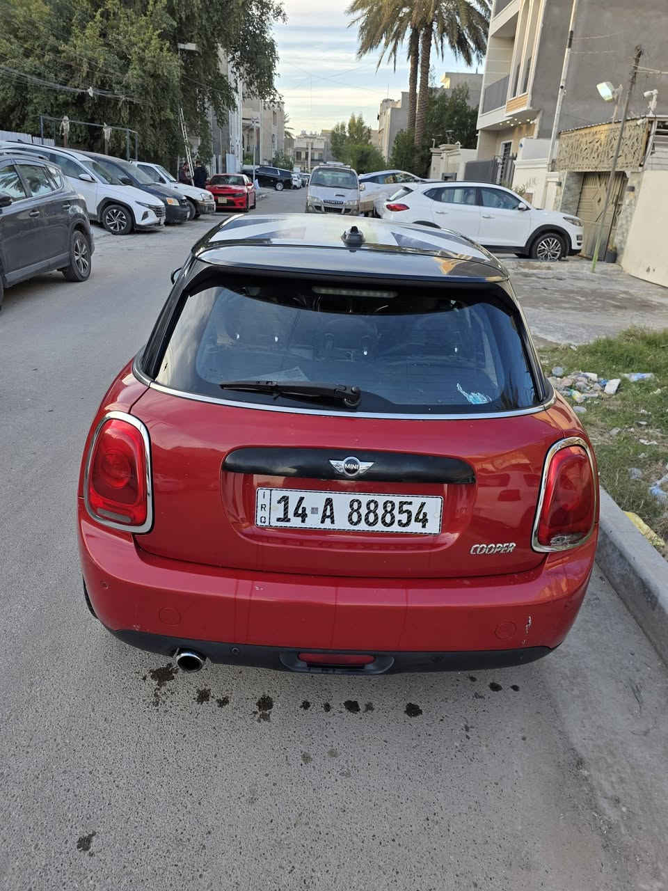 مني كوبر ٢٠١٧ كلش نضيفه مابيها قطره صبغ حادثها غرق مبدل كافه العقول مبرمجه وكامله من كلشي نقصها حساس صارنصا وينزل من سعرها باسمي تحويل ثاني يوم محرك ٣ سلندر تيربو  سياره جديده بمعنى الكلمه مكاني بغداد للاستفسار اكثر وسعر  *********** لاتصال بلرقم
