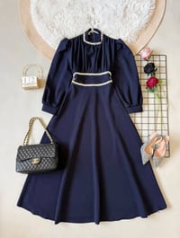 فستان • دابل تركي • مقاسات ٣٨-٤٨