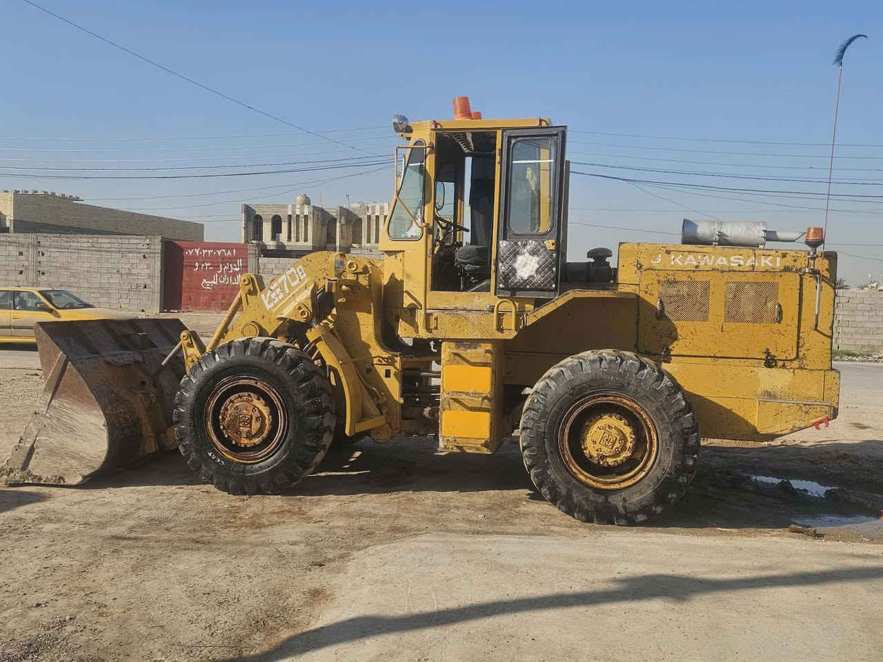 شفل كاوسكي 70B موديل 85 رقم بغداد تحويل مباشر بريك صينيه صدر كله جديد بلادي شركه جاهز للعمل السعر250 وبيه مجال ***********
