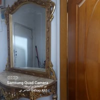 ميز طعام • ٦ كراسي • خشب نجارة