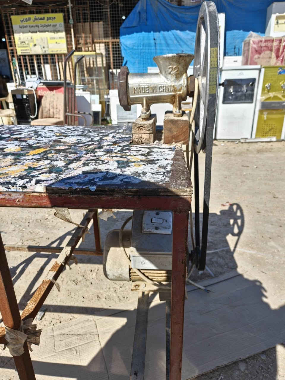 للبيع  للبيع آلة فرم لحم قوية ومتينة! 🥩 مثالية للمطاعم أو الاستخدام المنزلي. جاهزة للاستلام الفوري. لا تفوتوا الفرصة! 🤩✨ #للبيع #تجهيزات_مطبخ مقابل مديرية تربية تلعفر فوكه علوة الخضروات ***********   ***********
