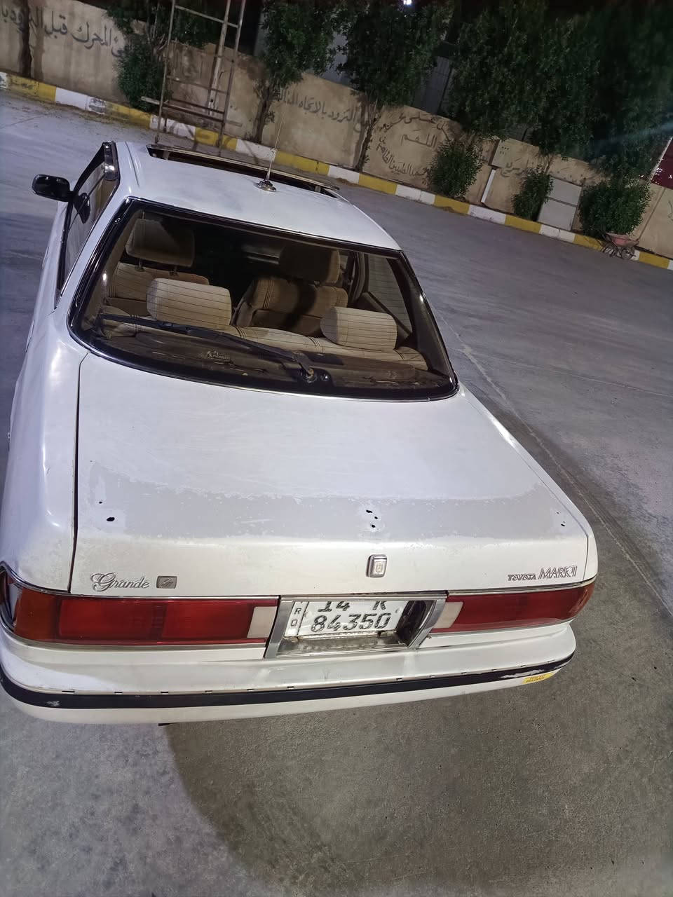 ***********
مارك گصيف فتحه وماسحه موديل 92 بصره 

السعر 38 
سنويتها لغايه 31 

مكينه فيفتي فيشتين
حداده جديده امامي وخلفي
السياره كفاله من الضربه   والكصه ونقل جثه +كهربائيات كلها شغاله 

لايوجد واتساب

