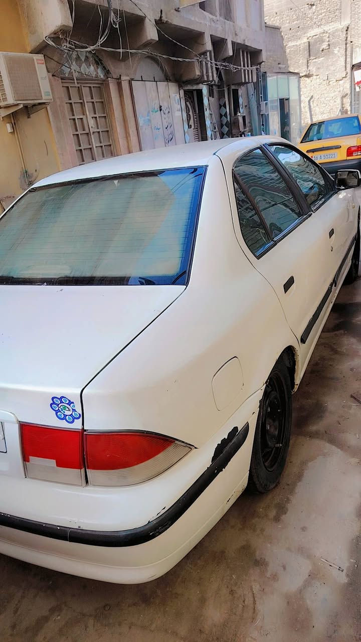 سلام عليكم سمند 2010 للبيع رقم قادسيه انكليزي السنويه ل2030تحويل مباشر بسمي شخصيا. غرمات ماعليها  سياره مكفوله بيه رشات صبغ الهلالات كير ومكينه مكفولات تبريد وحداديه وتخم تاير جديد هذا الاسبوع شاده. دوشمه جديده باتري جديد  مكان السياره ديوانيه مركز المدينه   رقم ***********
