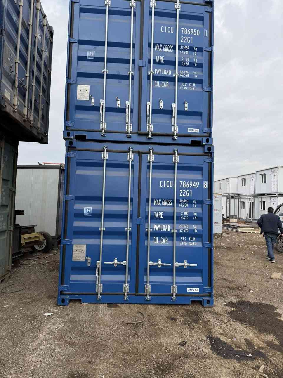 وصول حاويات طول 6 متر زيرو 
نسبة نظافة 100/100 
العنوان بغداد باب الشيخ 
الاستفسار ‭ ‭0771 716 6995‬
‭0781 006 0600‬ ‭
