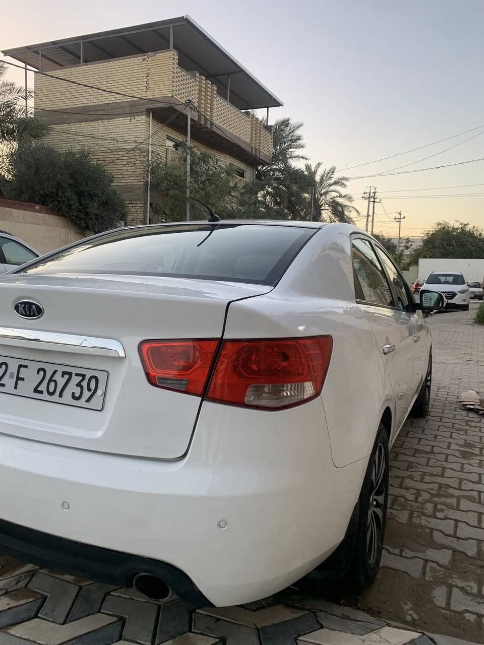 السلام عليكم
كيا سيراتو 2012 مكينه 1600
رقم اربيل الجديد سنويه لل 2031
بيها قطع صبغ ابيع حزام والباقي مكفول كير مكينه مكفولات 
مواصفاتها اشاير بالمري ومري شفط وتحكم ستيرن مكلف بلنشر مكانها نجف كوفه سعرها 87 وبيها مجال مكلف بلنشر للتواصل ***********
