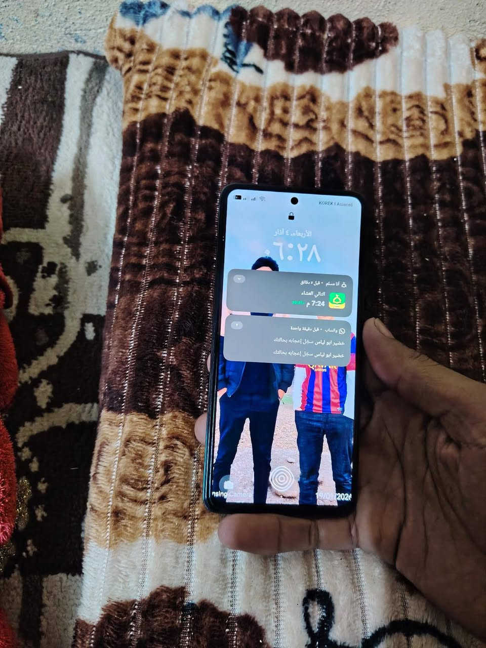 Reno12 F 5G
جهاز للبيع نضافه فول 
ذاكره 256
المعالج 6300
البطاريه 5000
الشاشه 6،67
يدعم شحن سريع 
كامل مع الملحقات
مراوس فقط مع فرق محتاج فلوس المكان الموصل كوكجلي


**إذا كنت صاحب هذا الإعلان وتريد حذفه لأي سبب، رجاءا أرسل رسالة إلى الدعم الفني**