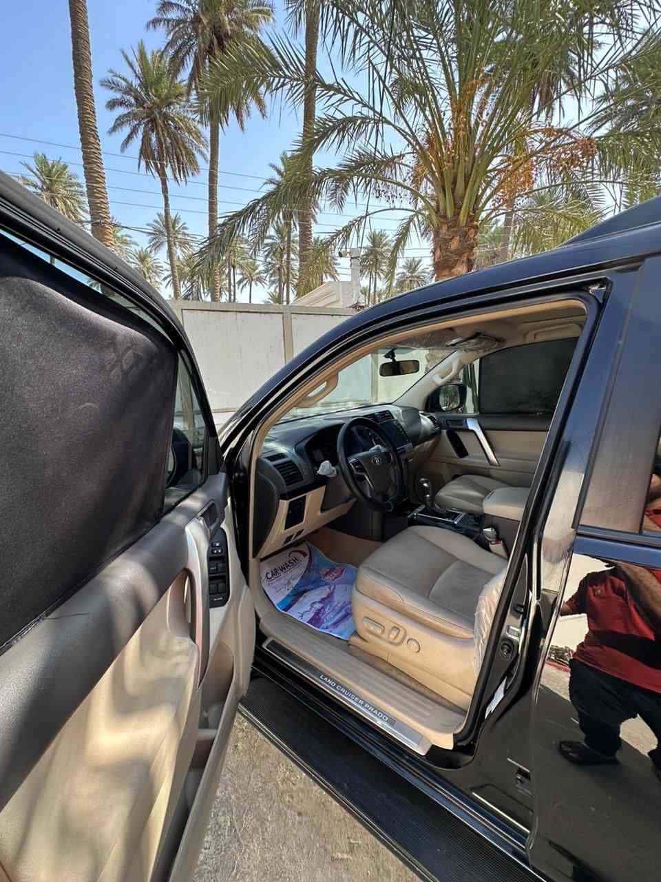 🔹النوع :  تيوتا برادو خليجي فئة TXS فول موصفات

 🔹الموديل : 2023 لون اسود 
علية تخليف PPF  
سيارة رقم اربيل دولي بأسمي شرط تحويل
ماشية (45)كيلو

مكفولة كفالة عاااااااام شرط سونار

🔹داخل بيجي  
🔹بكليت لد 
🔹تحكم ستيرن
🔹ويل كب حجم 19 
🔹شاش + كامره 
🔹حساس خلفي 
🔹كشنات جلد 
🔹كشنات عدد 2 كهرباء 
🔹مري شفط 
🔹فتحه سقف 
🔹كروس سرعه 
🔹ثلاث قطع تبريد 
🔹فتحت USB
🔹ثلاجه.  
🔹نضام الدفع الرباعي

/السعر (495) وبي مجاااااال

العنوان / بغداد / السيدية شارع تجاري

=== رقم ***********
