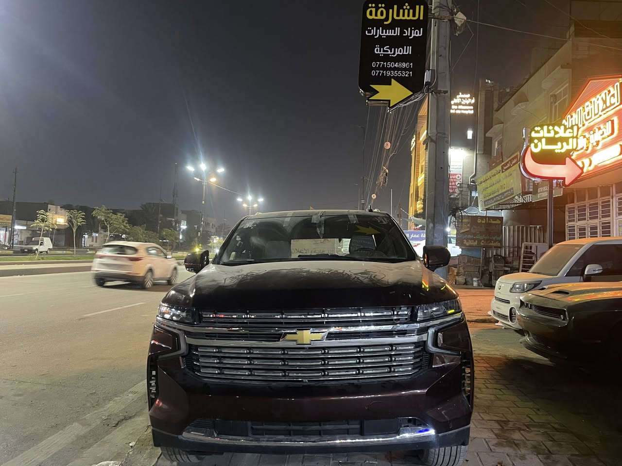 السلام عليكم
تاهو ls2023  
مصبوغه حزام 
الجاملغ الخلفي مبدل لكشر مالته
ماشيه 41 
السعر 295
 
ملاحظة صغيره اني ادري لسياره حادثه قوي رجاءا الي ميعجبه لحادث يعبر المنشور و يعتبرهة سيارته و صار بيه حادث بل عراق مع جزيل الشكر 
مكان السياره بغداد 
***********
