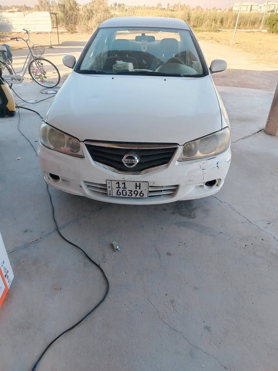 سلام عليكم نيسان سني موديل ٢٠٠١٠ رقم بغداد الضرر بارد بل البابين اليسره السعر ١١٠ بيه مجال بصيط *********** مكان السياره فلوجه
