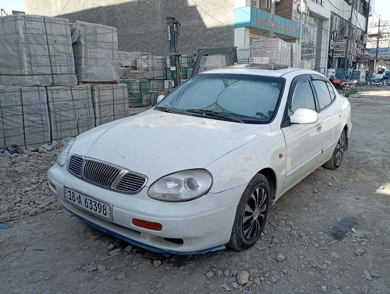 دايو لكنزا للبيع موديل ١٩٩٩ محرك ٢٠٠٠ مفتوح كير اوتوماتيك رقم انكليزي جديد ب اسمي سنويه ٢٠٣٠ تنتهي تبريد ثلج كهربائيات شغاله تايرات جدد بطاين نظاف كلش شادلها شاشاه وكامره خلفيه سويج ريمونت سنتر شغال السعر ٤٢ بيها مجال مكاني بابل مركز مدينه للاستفسار ***********
