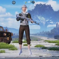 حساب ببجي للمراوس فقط بحساب بي امفور ثلجي الحساب بي 22سلاح يتطور  6 كل...