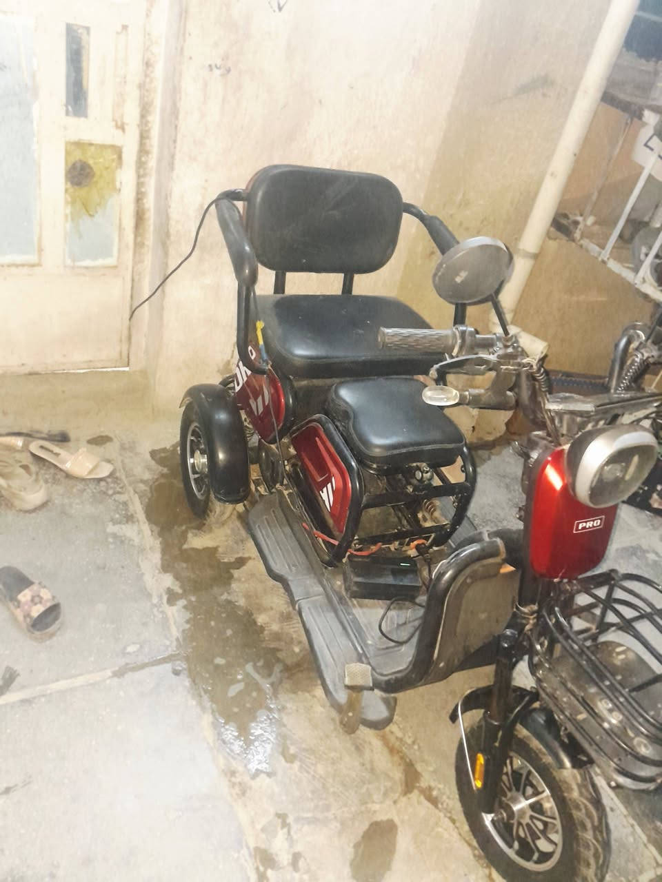 دراجه شحن ٣تايرات موديل ٢٠٢٤ اربع بطاريات سعر ٤٥٠ مكان بغداد الزعفرانيه تصال عل رقم ***********
