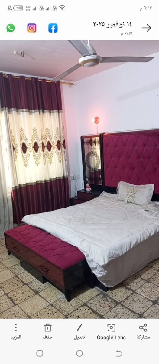 مرحبا حبايبي
- غرفه نوم نضيفه جديده
- نوع الغرفه  تركي
-  8 قطع  
-السعر 400مع دوشك وبردات
-العنوان بغداد بياع
ملاحظه:  غرفه نوم لشاب ممتزوج


**إذا كنت صاحب هذا الإعلان وتريد حذفه لأي سبب، رجاءا أرسل رسالة إلى الدعم الفني**