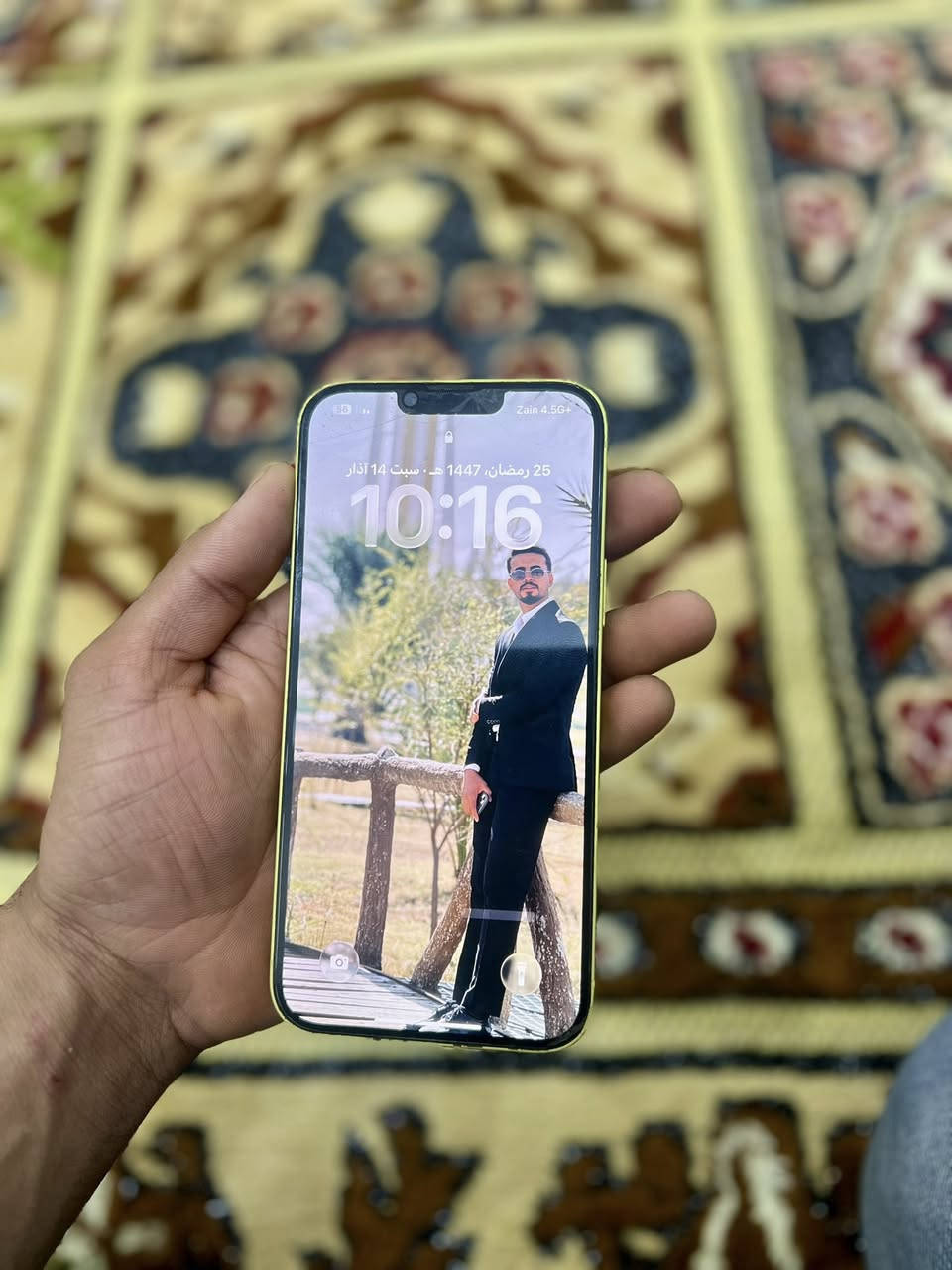 ايفون 14 بلص للبيع
شرق اوسط .ذاكره 128

البطاريه 86

بيه فطر بسيط فوك يم الكامره ما مأثر عليه 

الجهاز نضيف وخير من الله مثل ماموضح 

بابل . الحمزه الغربي 

الرقم ***********

والسعر خاص
