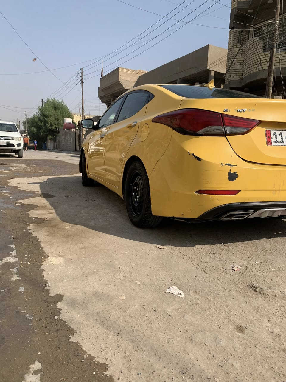 سلام عليكم النترا 2014 شكل 16 وارد امريكي حادث باب السايق  مصلح نفسة السيارة ليبل واحد كير مكينة مكفولة تبخير تنقيص تبريد صدر جديد ***********
