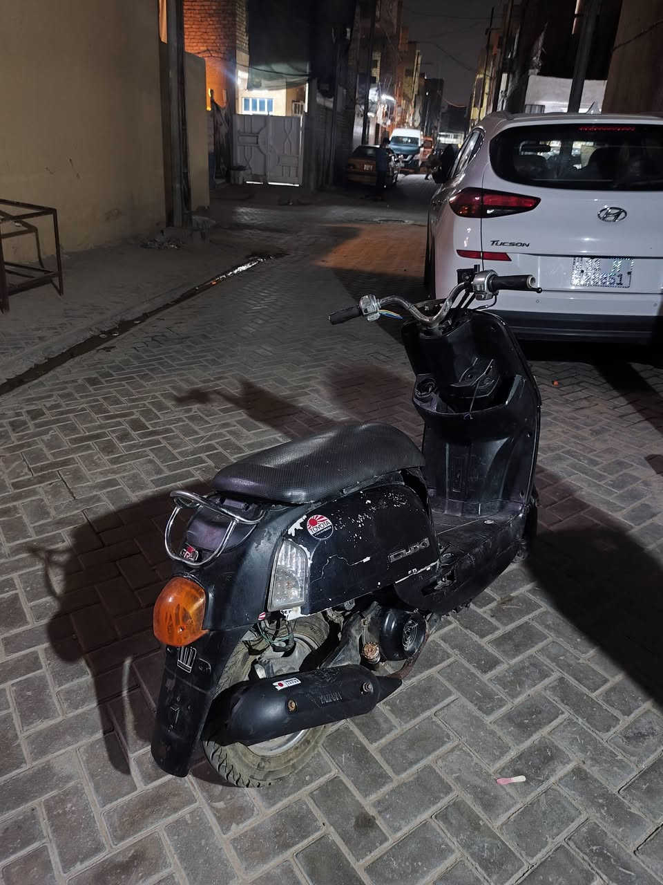 سلام عليكم ماكس بوليس مسطر
الدراجه خير من الله مكينه شلعه ومعدل لا تبخير لا تنقيص مكينه ناعمه بس بيه نقوصات بسيطه وجوزته تعبانه شويه الدراجه نكره سلف وهندر 
السعر 275 وبيه مجال للطيبين  
العنوان مدينه الصدر قطاع 20 
الرقم :  ***********

