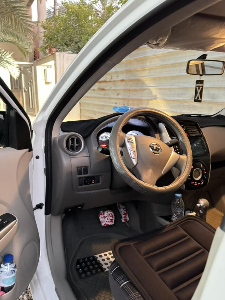 نيسان صني مديل 2024 رقم اربيل انكليزي الجديد معروضة للبيع فول مواصفات
1. بصمة تشغيل (عدد 2) 
2. عداد دجتال 
3. مري شفط 
4. حساس + كامره خلفية 
5. شاشة ايباد 
6. تبريد بيانو 8 درجات (دبل) 
7. 5 ويل كب 
8. بصمة ابواب + بصمة جنطة 
9. تحكم سترين
السيارة كفالة عامة عدا بارد زغير بالجاملغ 
بأسم شركة مهند تريد وكالة او مداور حاضرين
السعر 135 مع المجال البسيط 
مكاني النجف الاشرف لاستفسار الاتصال على الرقم *********** غير متواجد على النت
