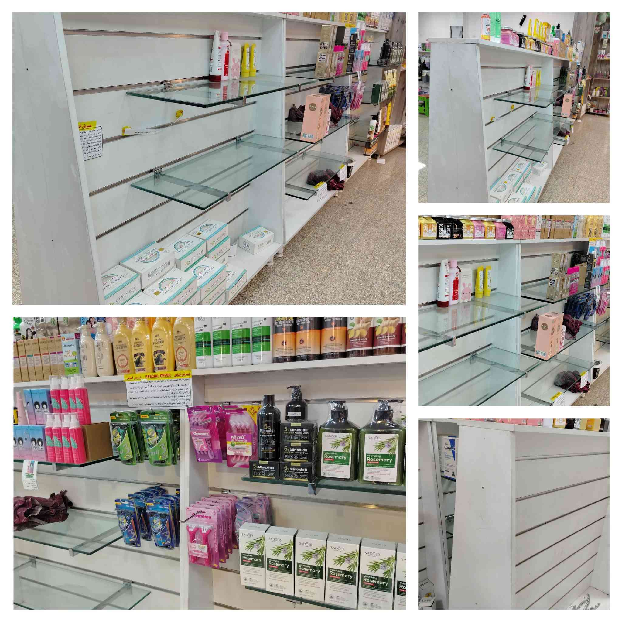 تصفية مجمع للبيع قرطاسية مدرسية
شلعة للبيع بسعر مناسب جدا النوعية بالشرط
وعندي تصفية ملابس اطفال تركية 
مكاني كركوك لاستفسار ***********
وعندي اثاث محل كامل للبيع تصفية
ويتوفر عندي رفوف جام 6
اذرع استيل تعليك ملابس
استاند استيل و فاترينات دبل خشب 
ميز خشب كبير للكاشير
