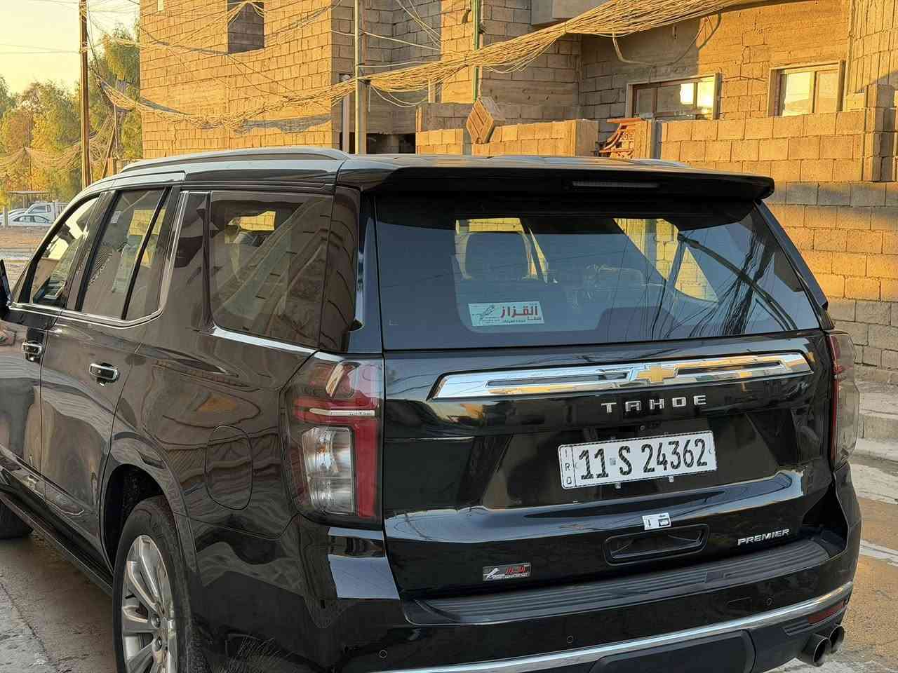 السلام عليكم
تاهو بريمير خليجي وكاله المنصور كلين 
ماشيه 84  
موديل 2023 
رقم بغداد باسمي 
سعرها 535 
بيها مجال بسيط 
السياره كلين فقط بيها تقليم كارت باب النفر اربع اصابع فقط  
***********
