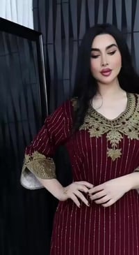 دشداشة كشمير • تطريز غباني • مقاسات L XL XXL