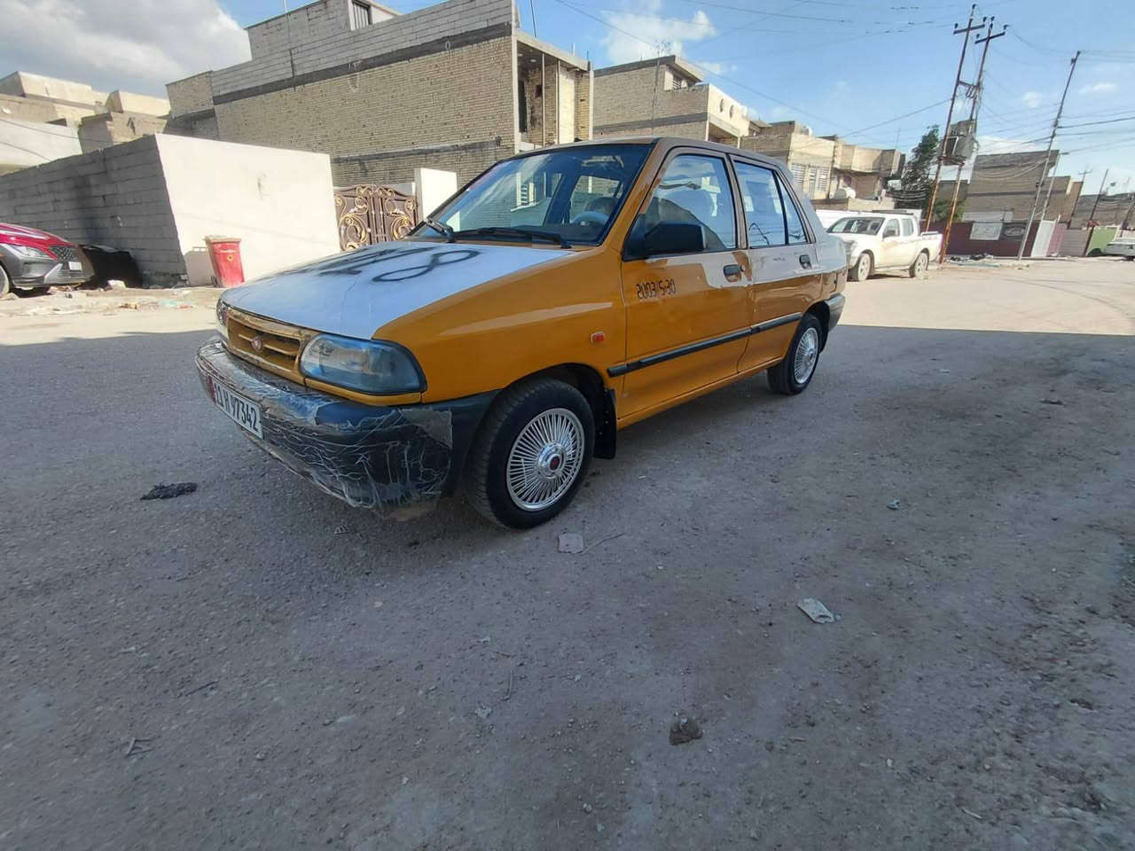 سلام عليكم عندي سايبه موديل 2018سياره بيها جاملغ امامي مصبوغ وبيها بارد شي قليل مكينه كير تخم تاير جديد سياره جاهزه رقم بغداد الدولي مصفرة هيئه وغرامة سياره جاهزه مكاني بغداد السعر ٣٩وبيها مجال انتصل عل رقم ***********
