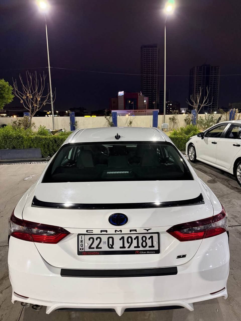 Toyota camery 2023 SE black edition  hybrid 
بلاک ئیدیشن سپۆرت 
ریک سفرە  لۆک لۆک 
بێ قەپ و قۆپ شوشەیە 
چاملخ و دەرکەی سەیاق بەس پەمپە بێ دەعم 
بێ ناو گرتن بێ ئیرباگ 
٥٠ کم رۆشتیە 
گۆرینەوە دەکەم بە سەیارەی بەرز 
٢٤٠$ مەجال 
هەولیر
٠٧٥٠
٤٩٧
٠٩
٠٣ أربيل, العراق


**إذا كنت صاحب هذا الإعلان وتريد حذفه لأي سبب، رجاءا أرسل رسالة إلى الدعم الفني**