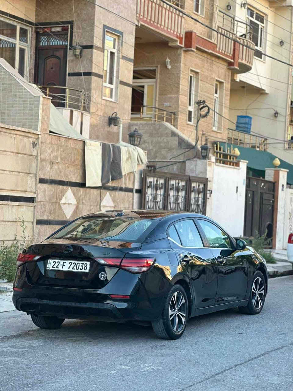 Nissan sentra 2021 sv

 چوار تایەی تازەیە 
بەسمە و شەغال
ئاوێنە ڕادار
سێ مۆدی لێخوڕینی هەیە
Eco🔥normal🔥sport

گیر مکینە و تەبریت بە شەرت
وەکالەو پەنجە مۆر بەشەرت
590 هەزار غرامەی لەسەرە
8 پارچە بۆیاغ 
نرخ:95
ژ.م:*********** أربيل, العراق
