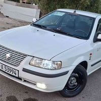 سمند 2017بدون صبغ وتبديل سيارة جاهزة تبريد ثلج كشنات كهرباء.  مري كهرب...
