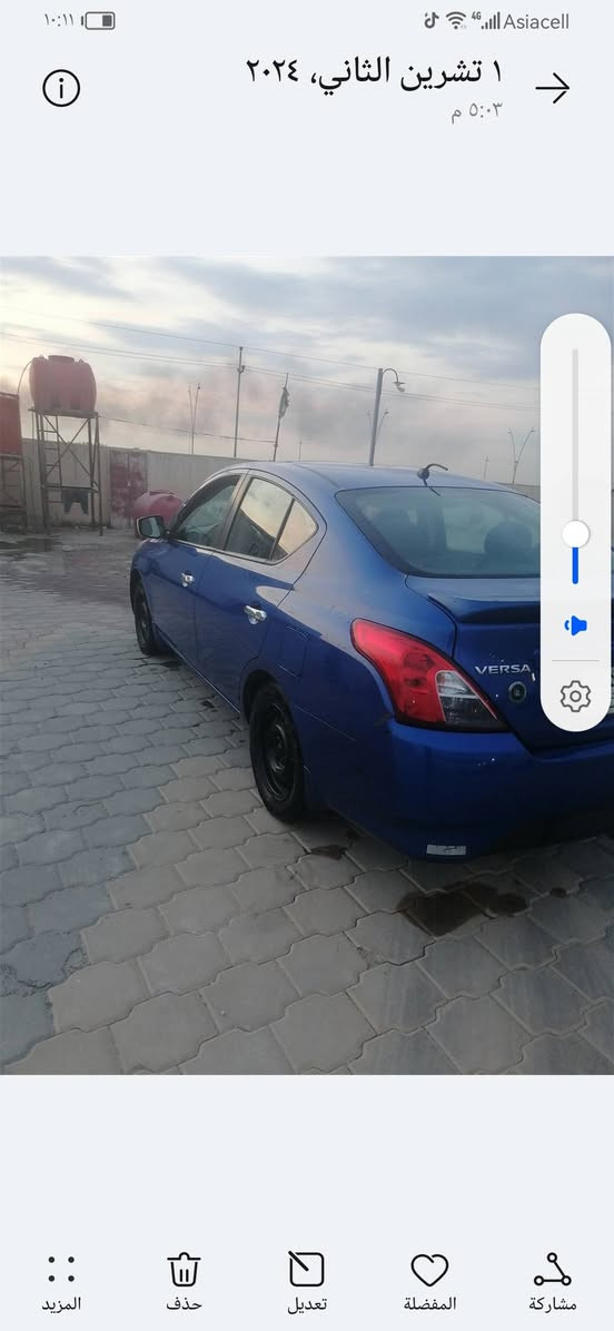 سلام عليكم نيسان فيرسه ١٥ بسمي بيه بس بنيد ودعاميه بدون دواخل لسعر ٨٠وبيه مجال ***********
