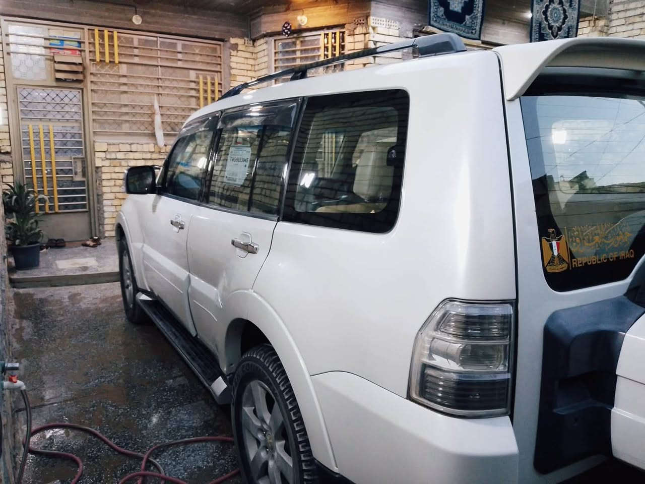 سلام عليكم باجيرو حبتور 2008
فول مكفولة كفالة عامة رقم بغداد 
نكليزي بسمي مكينة 3800 
مكان بغداد الامين الثانية
رقم ***********
