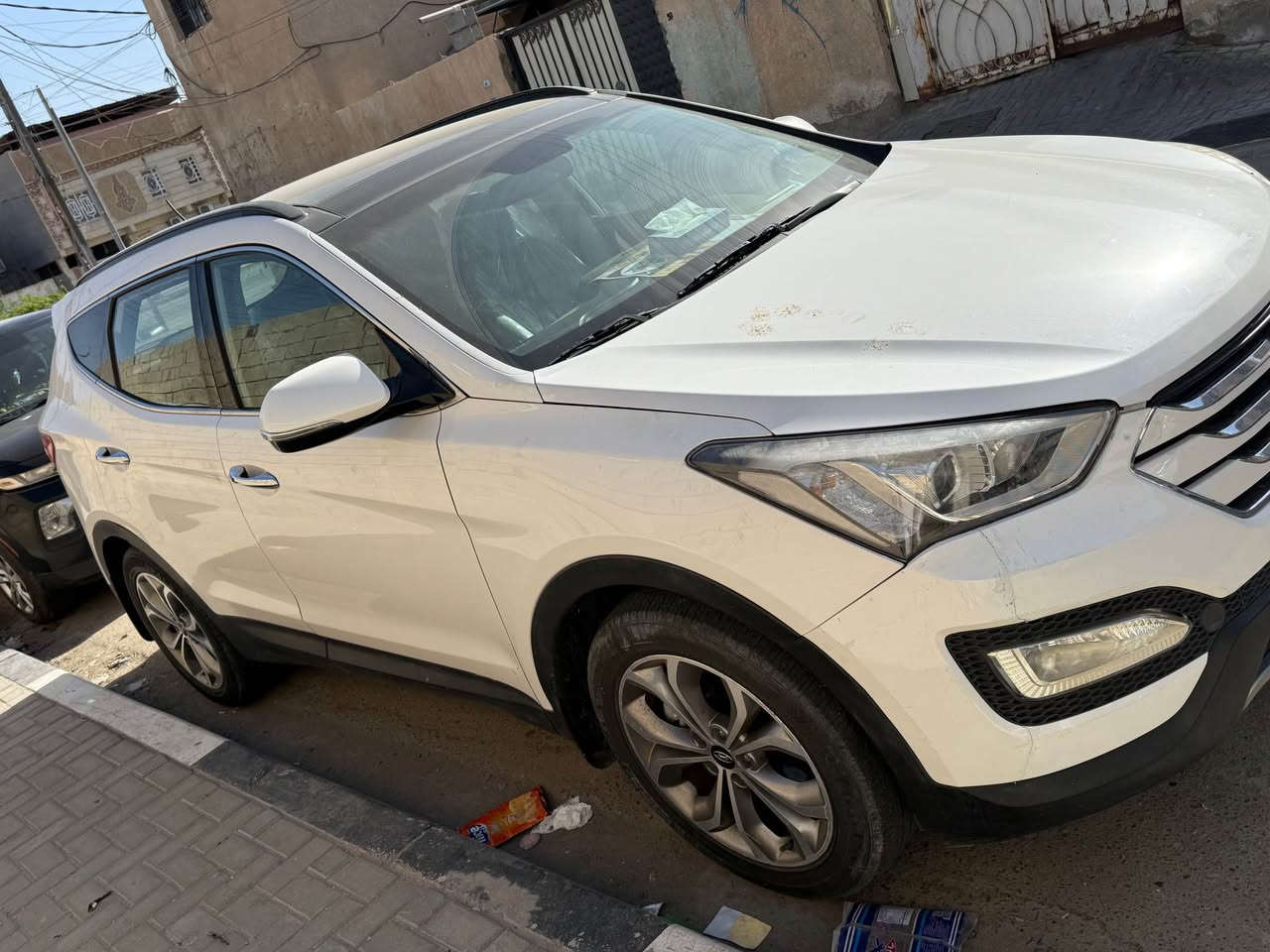 سنتافي 2014 خليجي كفاله 
رقم بصره تحويل ثاني يوم 
سياره فول مواصفات كلش 
بصمه 
حساس خلفي 
برده سلايت 
لد لايت زنون 
بانوراما 
كشن جلد 
تبريد 3 قطع 
سياره خير من الله 
حداده جديده هسة
تبريد محرك كير كله كفاله 
محرك 2.400 اكرر محرك 2.400 
مو 6 
تاير جديد سياره 7 راكب 
سياره ما ناقصها شي ابد 
حته تبديله دهن هسة 
قطره خياس ما بيها شرط 
بيها بس طخه على حالها بل جنطة فقط
ماشية 280 
سعرها 160 بي مجال للشراي
*********** البصرة, العراق
