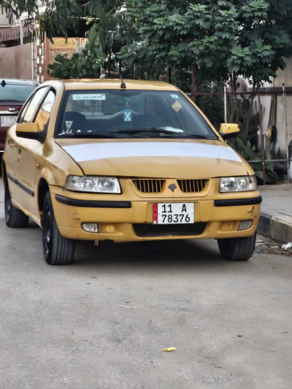 سمند مديل ١١مكفولة من مكينة كير حدادية تخم تاير جديد مصفرها هئية وغرامات بسمي سنوية ٣١ مكاني ديوانيه قضاء الشامية السعر ٢٧ وبية  مجال الطيبين ‏‪***********‬‏
