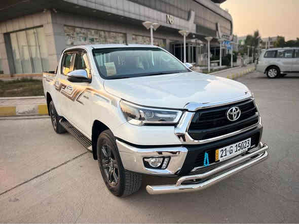 تويتا هايلوكس 2021  الشركه  SAS
بي بوياخ بي سارد
4بستونه
نمونه له جواني 
68هه زار روشتووه
عربي 
تويتا هايلوكش 2021
الشركة SAS
مكفوله كفاله عامه
4صلندر 
بدون صبغ بدون بارد 
كير محرك  مكفوله 
68الف ماشيه
320$بيا مجال
*********** كالار
