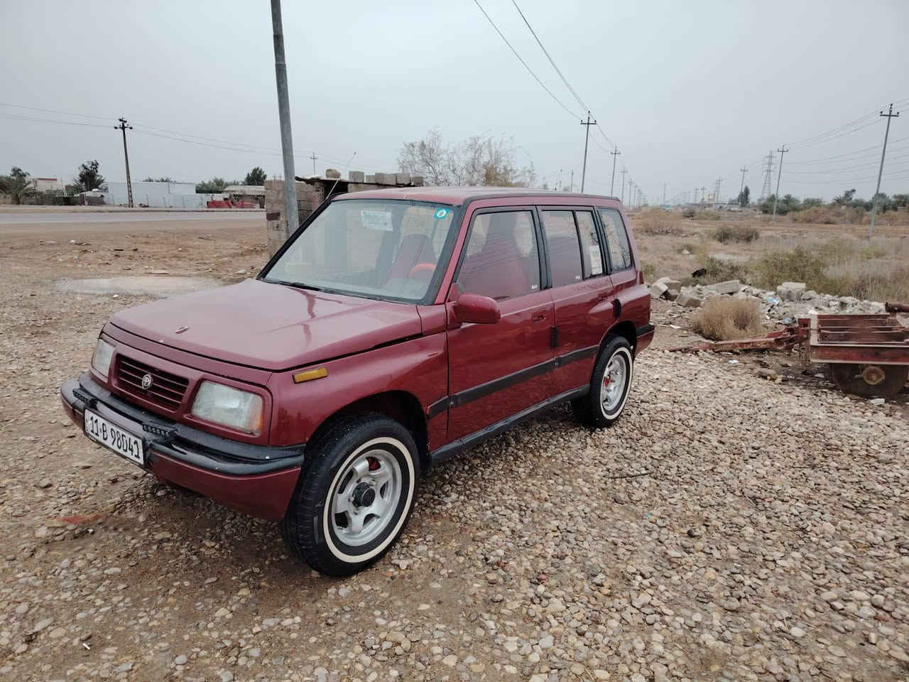 السلام عليكم سيارة سازوكي للبيع موديل 93 رقم بغداد تحويل ثاني يوم محرك كير جيد المكان واسط العزيزية السعر 40 وبي مجال للاستفسار. ***********
