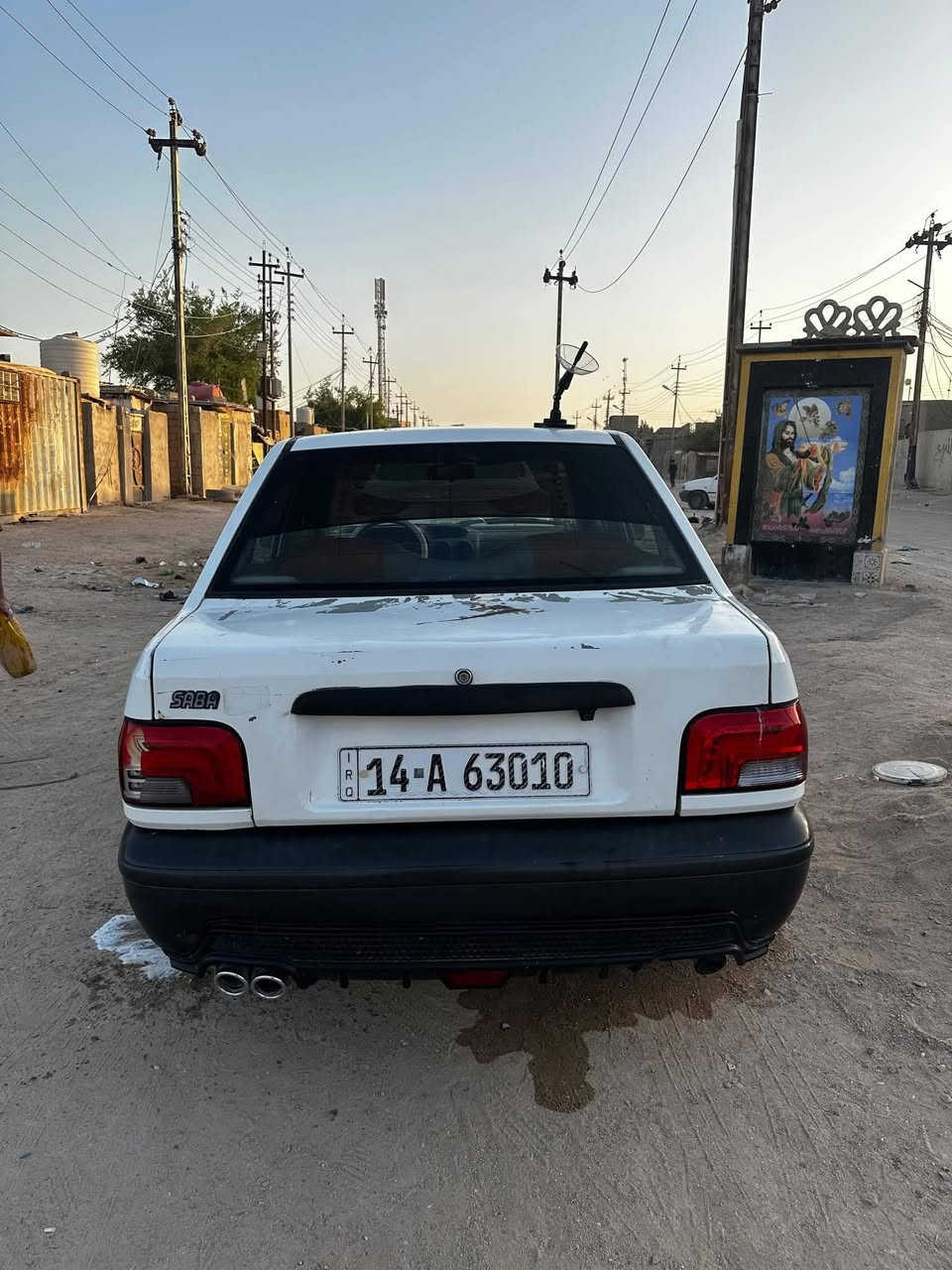 سلام عليكم 
سايبا مديل 2018 
العنوان الزبير 
شاشه + كامره خلفيه ويه البك 
رقم السياره دولي يعني الگليزي 
سياره شرط اصوليات 
نفاذ السنويه 2029
تعمير دوس وهلالات بدون معجون  سياره جازه وين متريد ترايك  
تبريد شغال
برانكيتات شرط خياس مابيهآ
***********
