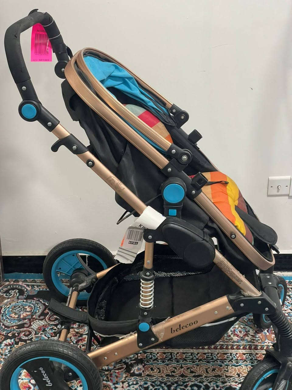 عربانة اطفال  استخدام قليل جديده اضرارها بسيطة وموضح بصور مكاني نجف سعرها 75
*********** واتساب
