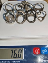 فضة ٩٢٥ • ٧٦غرام • ٨قوالب