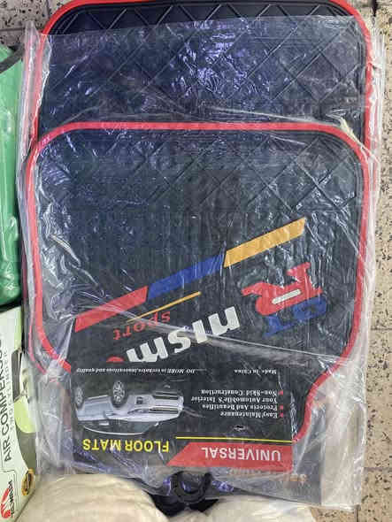 السلام عليكم توفر ارضيات سيارات صالون كوالتي عالي و لونه كلش حلو  و بيها علامه اي سياره تريد زورونا موقعنا بغداد مشتل مجاور مركز الرشاد قرب تقاطع المشتل 
تواصل فقط اتصال  *********** سارعو بل حجز الكميه محدوده  السعر 15 🔥🔥
