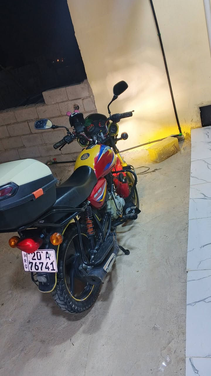 سلام عليكم
دراجة بوكسر للبيع موديل 2021 كامله مابيه اي نقص رقم انكليزي سنويه مكاني ديالى بعقوبه تقاطع القدس سعر 1475 بي مجال للاتصال ‏‪***********‬‏
