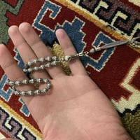 سبحة فضة • ٥٠ غرام • عيار ٩٢٥