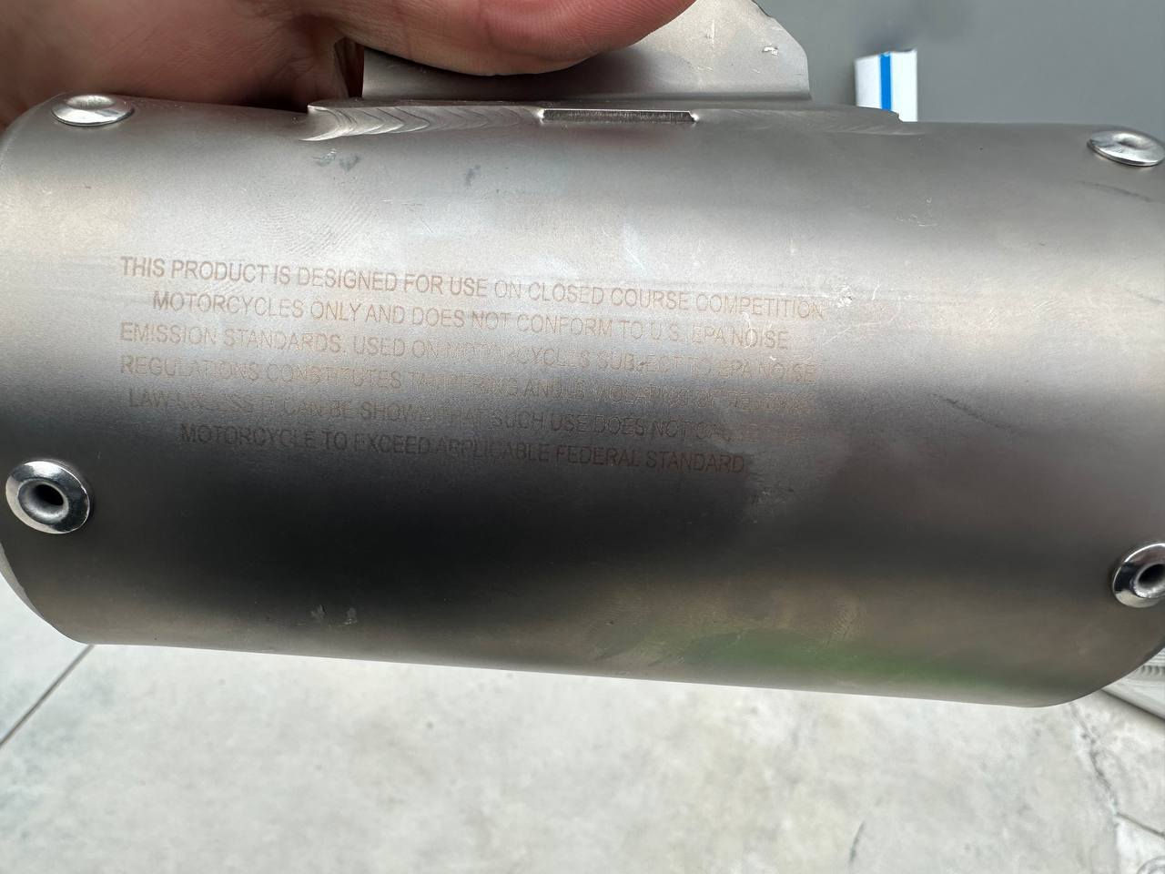 صالنصه اكروبوفيتش الاصلي انتبه الاصلي تيتانيوم مو ستيل يرهم bmw17 وفوك


**إذا كنت صاحب هذا الإعلان وتريد حذفه لأي سبب، رجاءا أرسل رسالة إلى الدعم الفني**