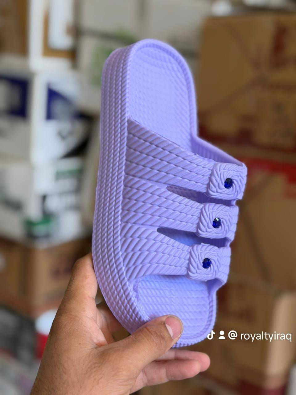 {إِنَّ هَٰذَا لَرِزْقُنَا مَا لَهُ مِن نَّفَادٍ}
جمله فقط 👉👉👉
للتواصل على وتساب
‼️ #جــــــــمله_فقـــــــــط ‼️
✨شـــحاطات ايــــ🙂ـــراني✨
✨ســـــــليبرات لاستيك نقاش
  رجـــالي  | شبابي  | ولادي  | أطفال 
✅ جودة عالية
✅ موديلات حديثة
✅ أسعار جملة منافسة
🚫 البيع جملة فقط — لا يوجد مفرد
العنوان الشورجة الرصافي عمارة البلداوي
📞 للحجز والاستفسار:
***********
#جملة_فقط
#شحاطات
#احذية_رجالي
#شحاطات_ولادي
سافت نسائي طبي 
سعر الزوج 1833
سعر الكارتون 44 الف 
تعبئة الكارتون 24 زوج
 القياسات 38-42
