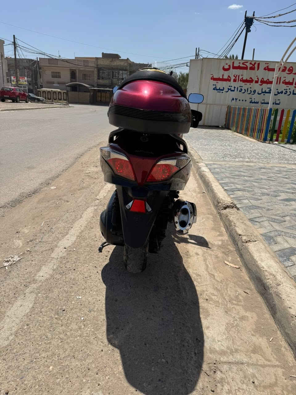 سلفر ونج 400GT مكفوله جديده بعدها  ماشيه 27الف
جامه قطعتين

سستم كامرات امامي خلفي

دراجه سويجين 

 جنطه مثلثه 

مصطره بيها وسماعه

تدفئه يدات

وبعد بيها هواي نواعم 

مكاني بغداد الدوره الاستفسار عل سعر عل رقم***********
